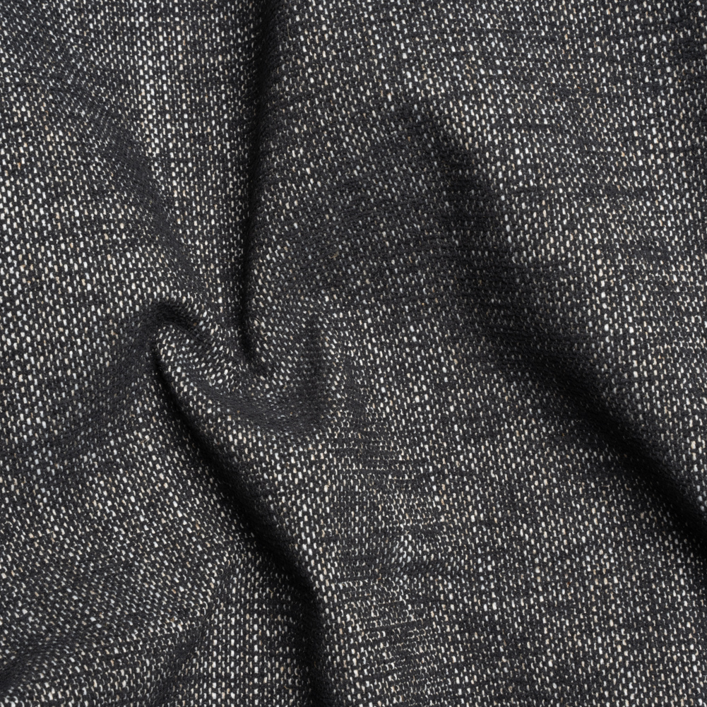 Crypton Charcoal Stain Resistant Polyester and Linen Chenille Upholstery Woven Crypton Charcoal Stain Resistant Polyester and Linen Chenille Upholstery Woven