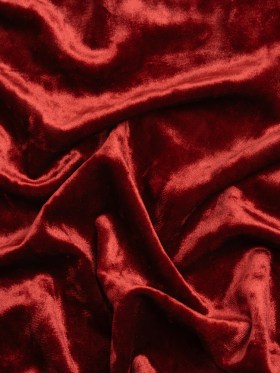 Crushed Velour – Brick Red – Auguste Collection Crushed Velour – Brick Red – Auguste Collection