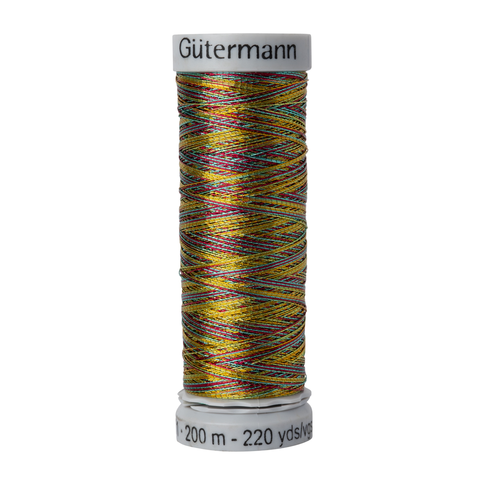 Gutermann Metallic Thread 200m – 9885 Variegated Red Apples Gutermann Metallic Thread 200m – 9885 Variegated Red Apples