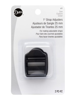 Dritz Black Strap Adjusters for 1″ Strap – 2 ct Dritz Black Strap Adjusters for 1″ Strap – 2 ct