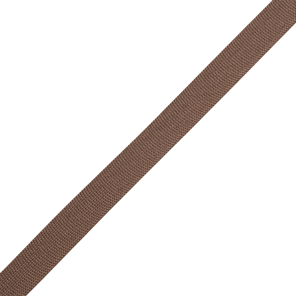 Brown Polyester Knit Tape - 12mm
