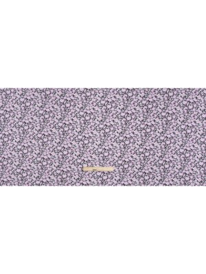 Rayon Batiste – Charcoal, White and Pink Floral Rayon Batiste – Charcoal, White and Pink Floral