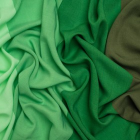 Rayon Batiste – Green Wide Stripes Rayon Batiste – Green Wide Stripes