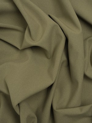 Polyester Interlock Knit – Light Olive Green Polyester Interlock Knit – Light Olive Green