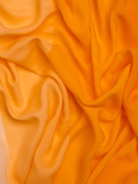 Rayon Batiste – Butter Yellow and Orange Wide Stripes Rayon Batiste – Butter Yellow and Orange Wide Stripes