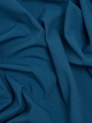Polyester Interlock Knit – Evening Blue Polyester Interlock Knit – Evening Blue