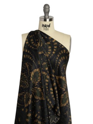 Mood Exclusive Daring Darkness Polyester Satin Faced Crepe Mood Exclusive Daring Darkness Polyester Satin Faced Crepe