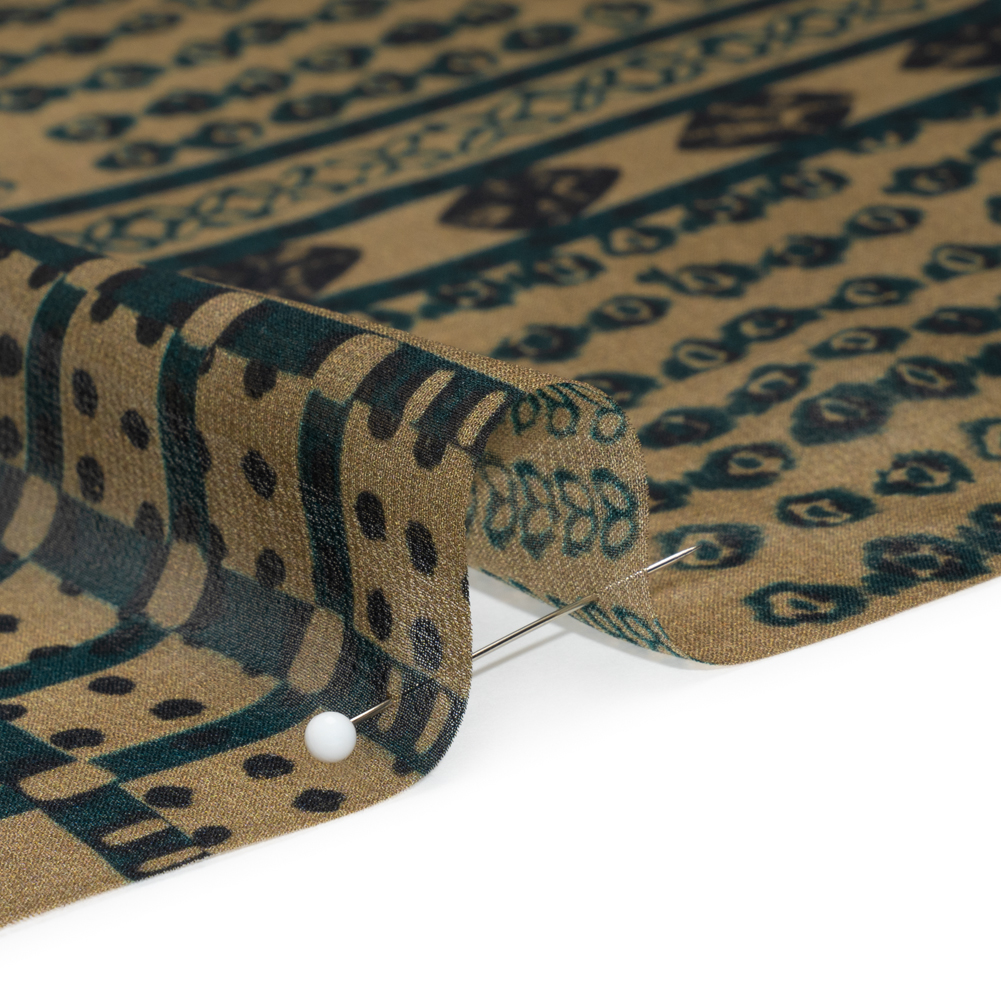 Mood Exclusive Tarnished but Grand Viscose Chiffon