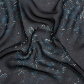 Mood Exclusive Navy All Fanned Out Viscose Chiffon Mood Exclusive Navy All Fanned Out Viscose Chiffon