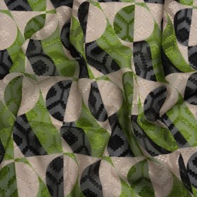 Geometric Burnout Polyester Woven Print – Green Circles and Rectangles – Mood Exclusive Floyd’s Moon Geometric Burnout Polyester Woven Print – Green Circles and Rectangles – Mood Exclusive Floyd’s Moon