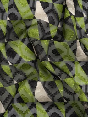 Geometric Burnout Polyester Woven Print – Green Divided Squares – Mood Exclusive Healthshire Hills Geometric Burnout Polyester Woven Print – Green Divided Squares – Mood Exclusive Healthshire Hills
