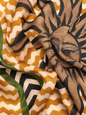 Mood Exclusive Solar Soulmate Striped Viscose Dobby Panel Mood Exclusive Solar Soulmate Striped Viscose Dobby Panel