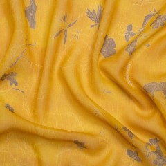 Mood Exclusive Goldenrod Quietly Cascades Viscose Chiffon Mood Exclusive Goldenrod Quietly Cascades Viscose Chiffon