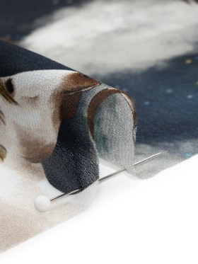 Mood Exclusive Rearing Racers Viscose Chiffon Mood Exclusive Rearing Racers Viscose Chiffon