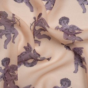 Mood Exclusive Mauve Glistening Babes Viscose Chiffon Mood Exclusive Mauve Glistening Babes Viscose Chiffon