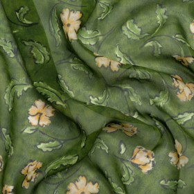 Mood Exclusive Green Beautiful Fool Viscose Chiffon Mood Exclusive Green Beautiful Fool Viscose Chiffon