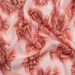 Mood Exclusive Rose Fragrant Feelings Crinkled Gauzy Viscose Crepe Mood Exclusive Rose Fragrant Feelings Crinkled Gauzy Viscose Crepe