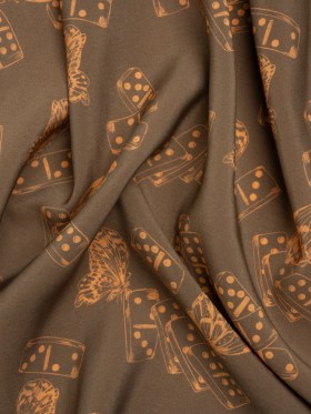 Mood Exclusive Ripple Effect Sustainable Viscose and Polyester Poplin Mood Exclusive Ripple Effect Sustainable Viscose and Polyester Poplin