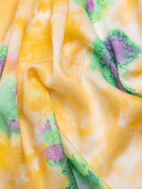 Mood Exclusive Yellow Mindful Mapping Striped Viscose Dobby Mood Exclusive Yellow Mindful Mapping Striped Viscose Dobby