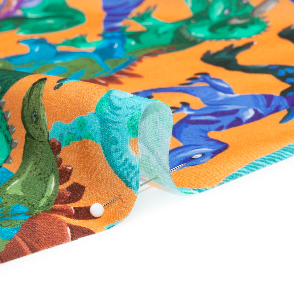 Mood Exclusive Jurassic Jubilee Striped Viscose Dobby