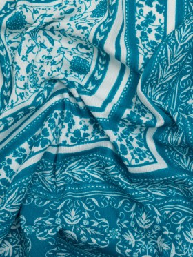 Mood Exclusive Wishing Well Slubbed Gauzy Cotton Woven Panel Mood Exclusive Wishing Well Slubbed Gauzy Cotton Woven Panel