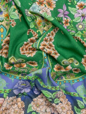 Mood Exclusive Feeling Floral Slubbed Gauzy Cotton Woven Panel Mood Exclusive Feeling Floral Slubbed Gauzy Cotton Woven Panel