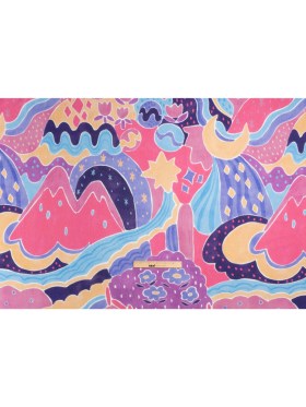 Mood Exclusive Pink Moonbeam Mountain Slubbed Gauzy Cotton Woven Mood Exclusive Pink Moonbeam Mountain Slubbed Gauzy Cotton Woven