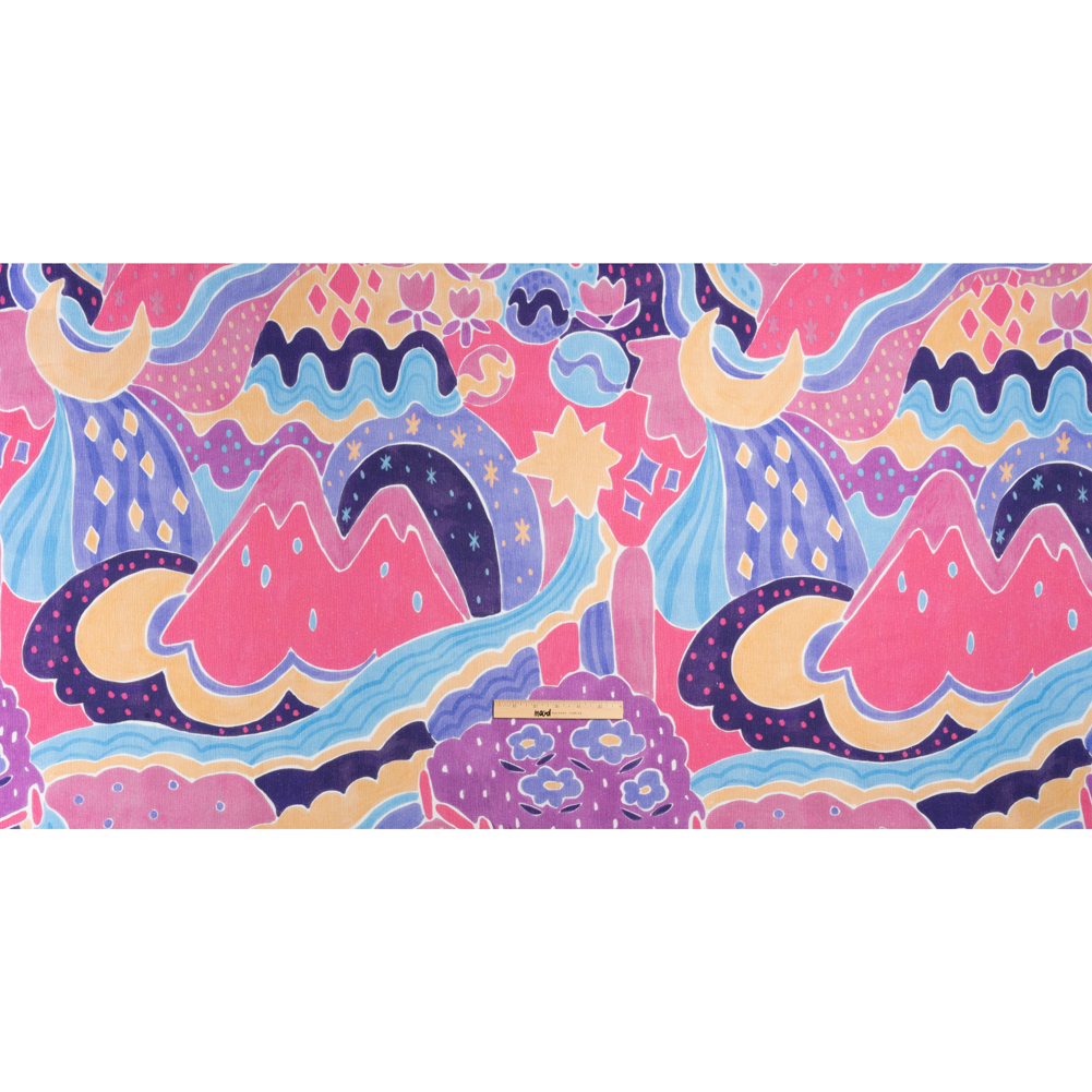 Mood Exclusive Pink Moonbeam Mountain Slubbed Gauzy Cotton Woven Mood Exclusive Pink Moonbeam Mountain Slubbed Gauzy Cotton Woven