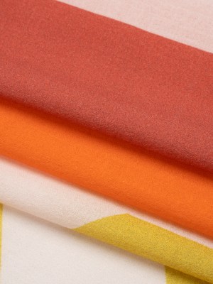 Mood Exclusive Yellow Down the Line Cotton Crepe Mood Exclusive Yellow Down the Line Cotton Crepe