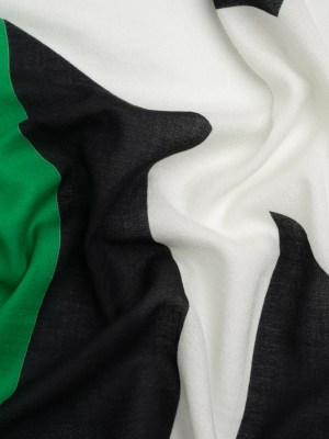 Mood Exclusive Green Down the Line Cotton Crepe Mood Exclusive Green Down the Line Cotton Crepe