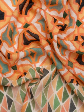 Mood Exclusive Through the Courtyard Cotton Crepe Mood Exclusive Through the Courtyard Cotton Crepe