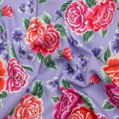 Mood Exclusive Lilac Bountiful Bushes Slubbed Gauzy Cotton Woven Mood Exclusive Lilac Bountiful Bushes Slubbed Gauzy Cotton Woven