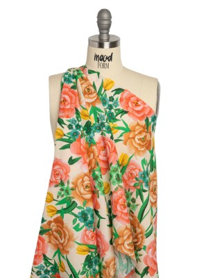 Mood Exclusive Cream Rose Dawn Slubbed Gauzy Cotton Woven Mood Exclusive Cream Rose Dawn Slubbed Gauzy Cotton Woven