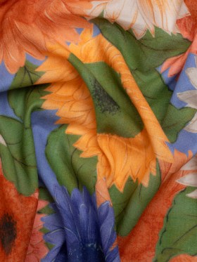 Mood Exclusive Blue September’s Show Cotton Crepe Mood Exclusive Blue September’s Show Cotton Crepe