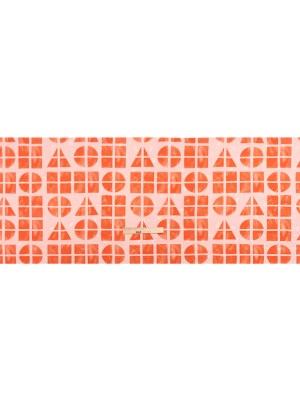 Hands Viscose Jacquard Print – Coral Divided Geometric Shapes – Mood Exclusive Elementary Views Hands Viscose Jacquard Print – Coral Divided Geometric Shapes – Mood Exclusive Elementary Views