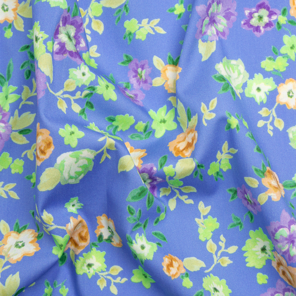 Mood Exclusive Blue Inch by Inch Stretch Cotton Poplin Mood Exclusive Blue Inch by Inch Stretch Cotton Poplin