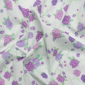 Mood Exclusive White Little Romantic Stretch Cotton Poplin Mood Exclusive White Little Romantic Stretch Cotton Poplin