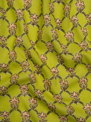 Crinkled Cotton Gauzy Woven Print – Lime Green and Pink Floral Lattice – Mood Exclusive Tulip Trellis Crinkled Cotton Gauzy Woven Print – Lime Green and Pink Floral Lattice – Mood Exclusive Tulip Trellis