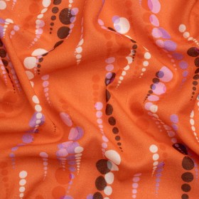 Mood Exclusive Orange Rain on Me Cotton Crepe Mood Exclusive Orange Rain on Me Cotton Crepe
