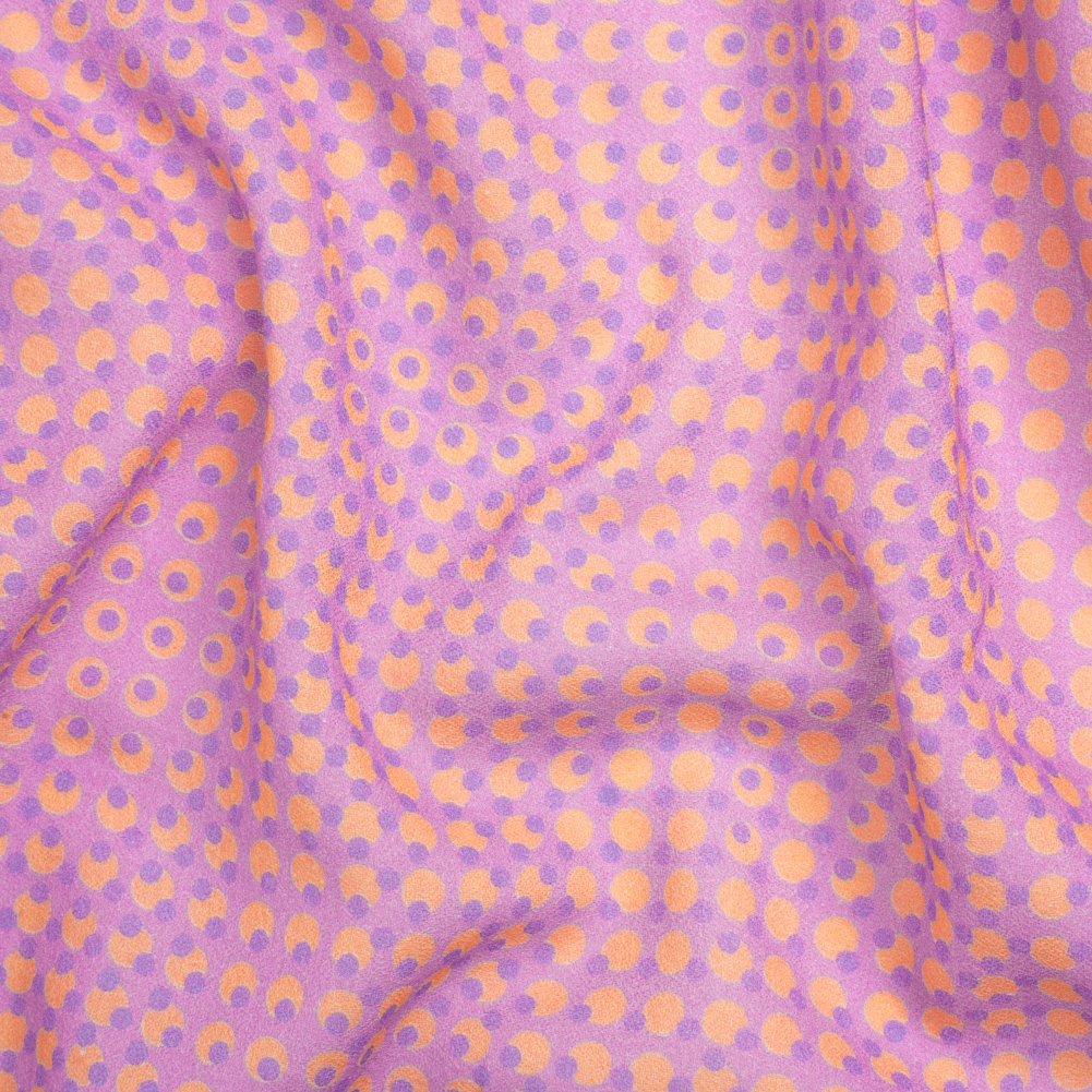 Mood Exclusive Purple Molecular Madness Cotton Crepe Mood Exclusive Purple Molecular Madness Cotton Crepe