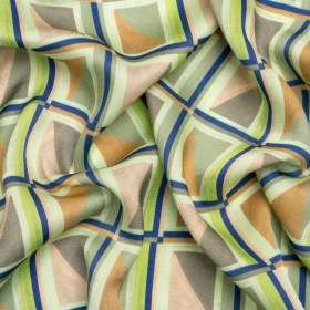 Mood Exclusive Geometric Critic Striped Viscose Dobby Mood Exclusive Geometric Critic Striped Viscose Dobby