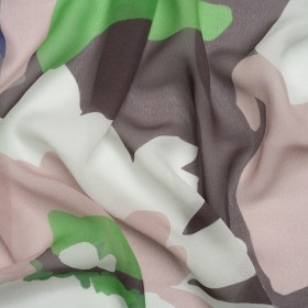 Mood Exclusive Taupe Garden Giants Viscose Chiffon Mood Exclusive Taupe Garden Giants Viscose Chiffon