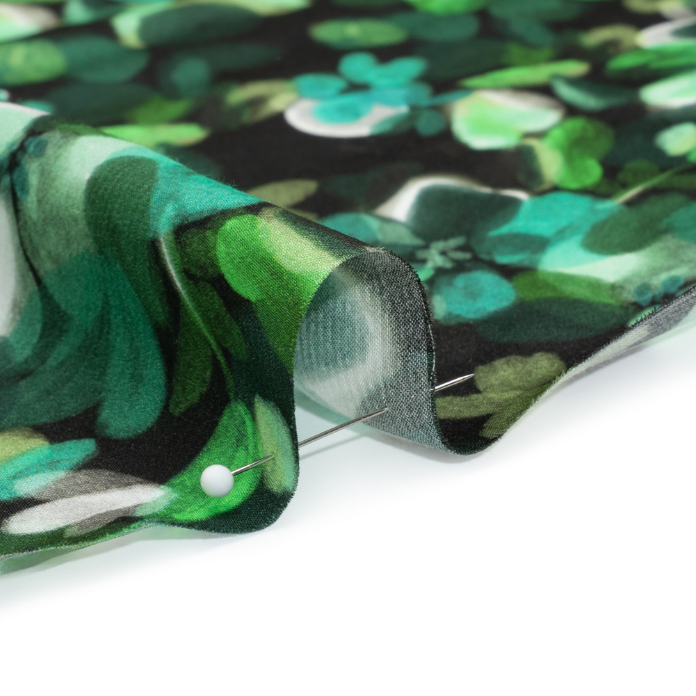 Mood Exclusive Midnight Meadow Striped Viscose Dobby