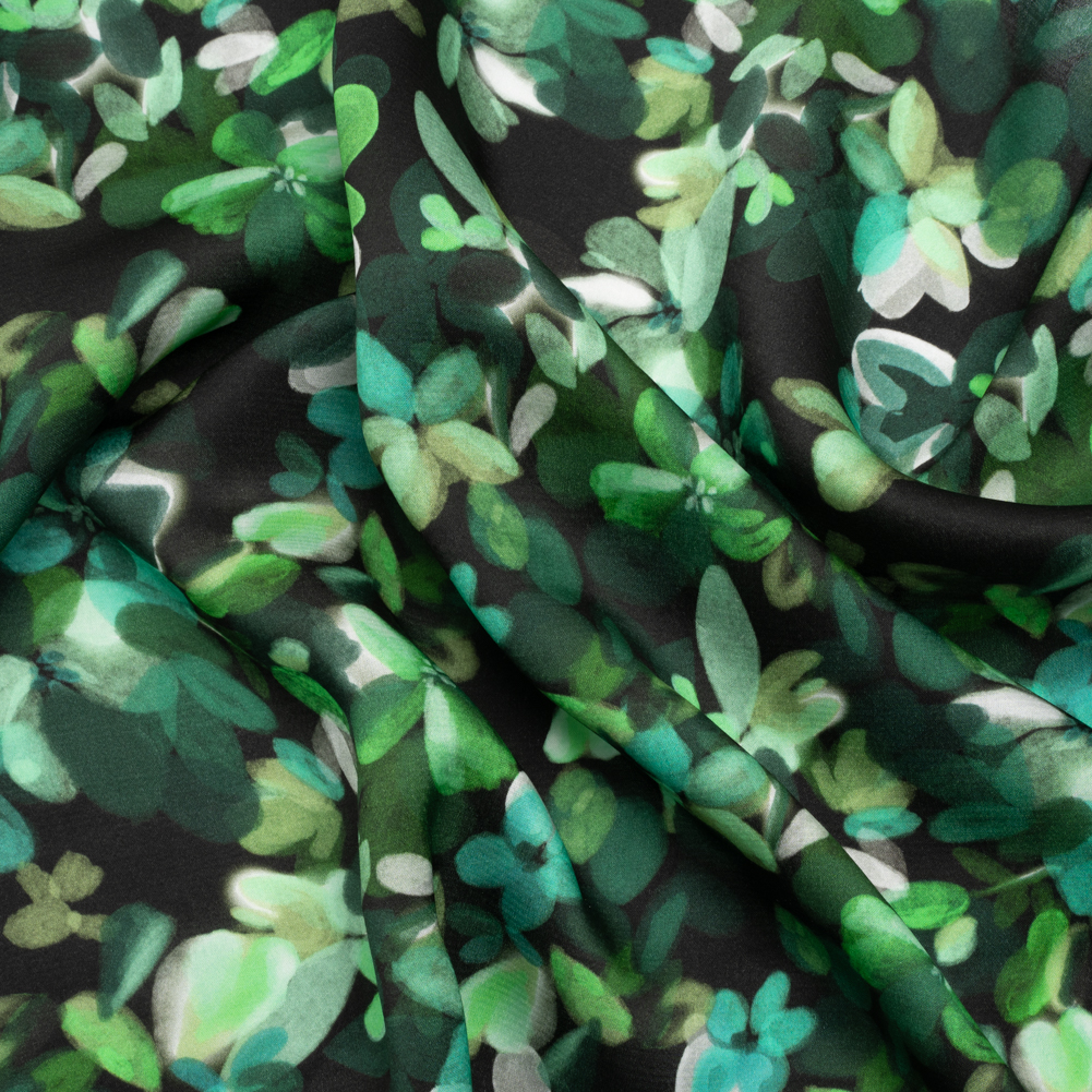 Mood Exclusive Midnight Meadow Striped Viscose Dobby Mood Exclusive Midnight Meadow Striped Viscose Dobby