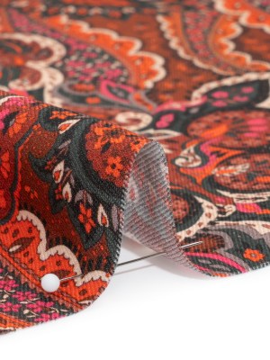 Mood Exclusive Lick of Flame Viscose Twill Mood Exclusive Lick of Flame Viscose Twill