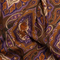 Mood Exclusive Framed Roses Viscose Twill Mood Exclusive Framed Roses Viscose Twill