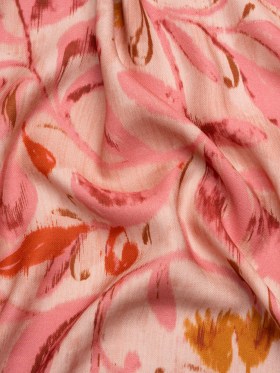 Mood Exclusive Pink Sun Showers Viscose Woven Mood Exclusive Pink Sun Showers Viscose Woven