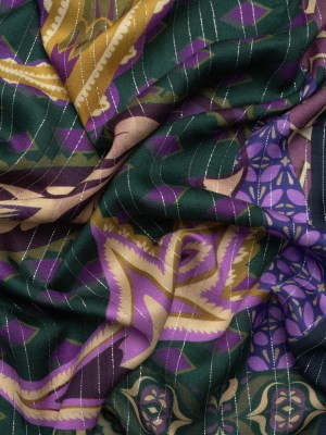 Mood Exclusive Pretty for Paisley Metallic Striped Viscose Dobby Mood Exclusive Pretty for Paisley Metallic Striped Viscose Dobby