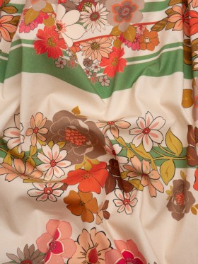 Mood Exclusive Beige Sundew Stripes Stretch Cotton Poplin Mood Exclusive Beige Sundew Stripes Stretch Cotton Poplin