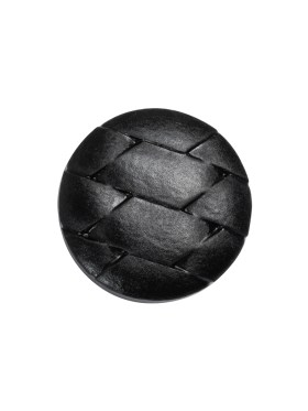Italian Black Geometric Engraved Shank Back Plastic Button – 32L/20mm Italian Black Geometric Engraved Shank Back Plastic Button – 32L/20mm